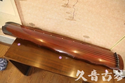 路环岛●久音古琴  ●典藏系列20230522  [红洒金竹节]